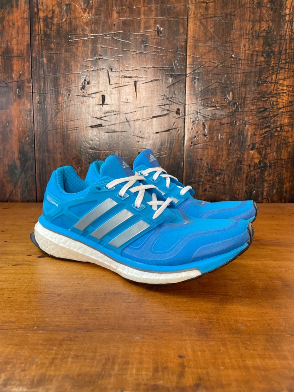 Adidas Energy Boost 2 | Solar Blue | TechFit Running Shoes | Women’s Size 8